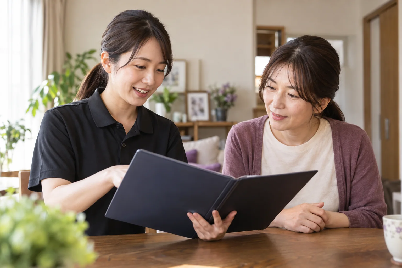 情報共有は、ご本人・ご家族の同意から